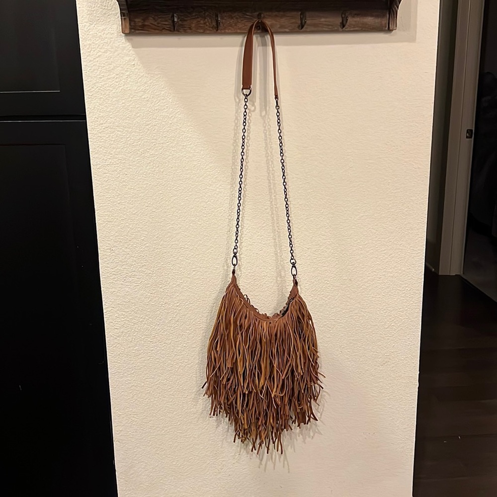 Steve Madden Fringe Shoulder Bag